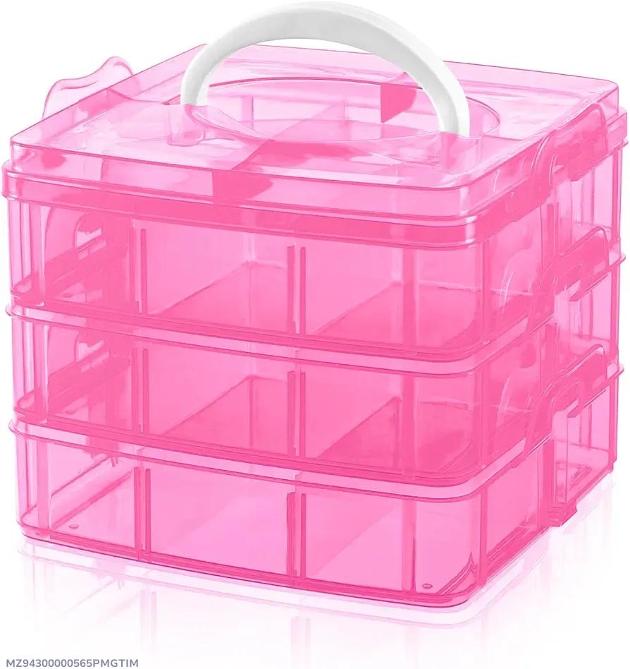 Chic Pink Jewellery Box